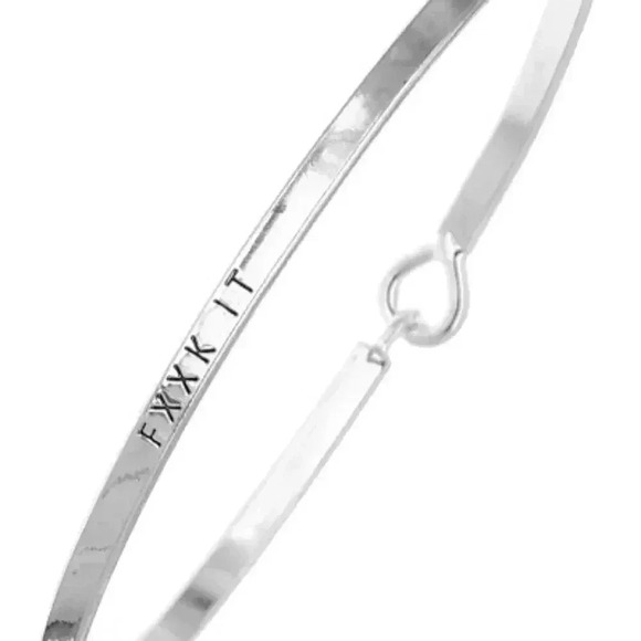 Jewelry - FxxK It Message Bracelet